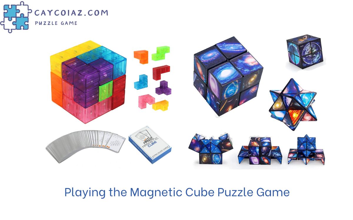 Playing the Magnetic Cube Puzzle Game