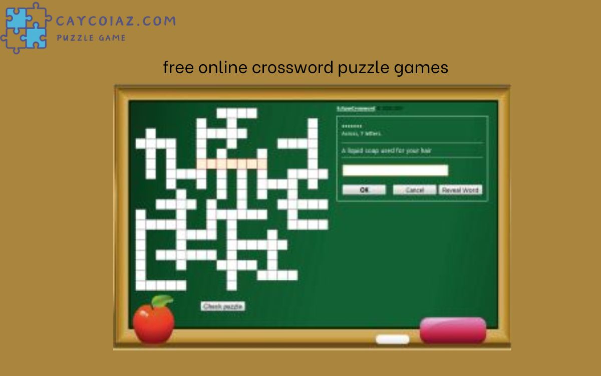 Free Online Crossword Puzzle Games: Endless Fun